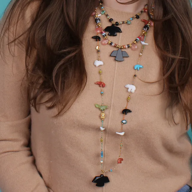 HYPNOCHIC Sautoirs Fetiche Multi Fil collier long