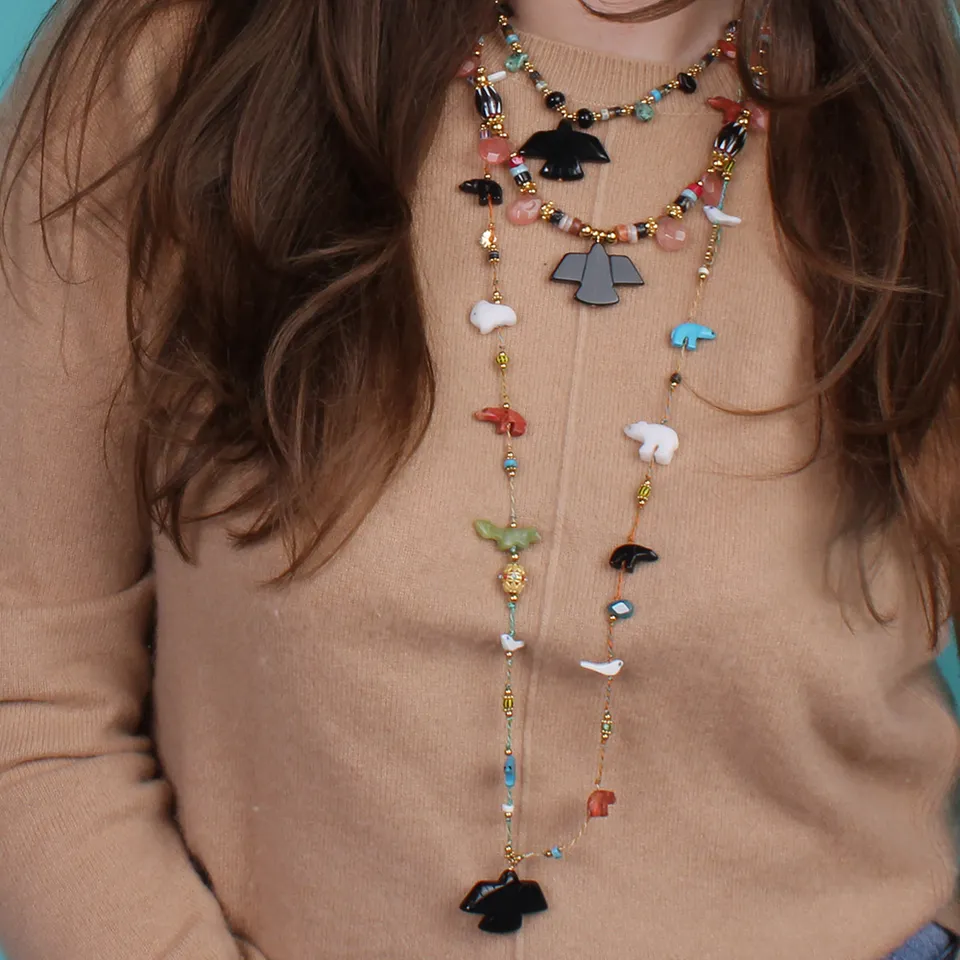 HYPNOCHIC Sautoirs Fetiche Multi Fil collier long