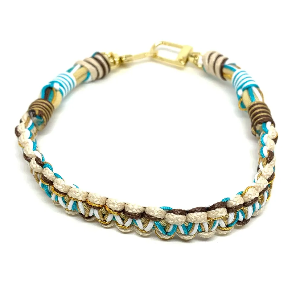 Hypnochic Gais cordon téléphone 32 cm turquoise beige