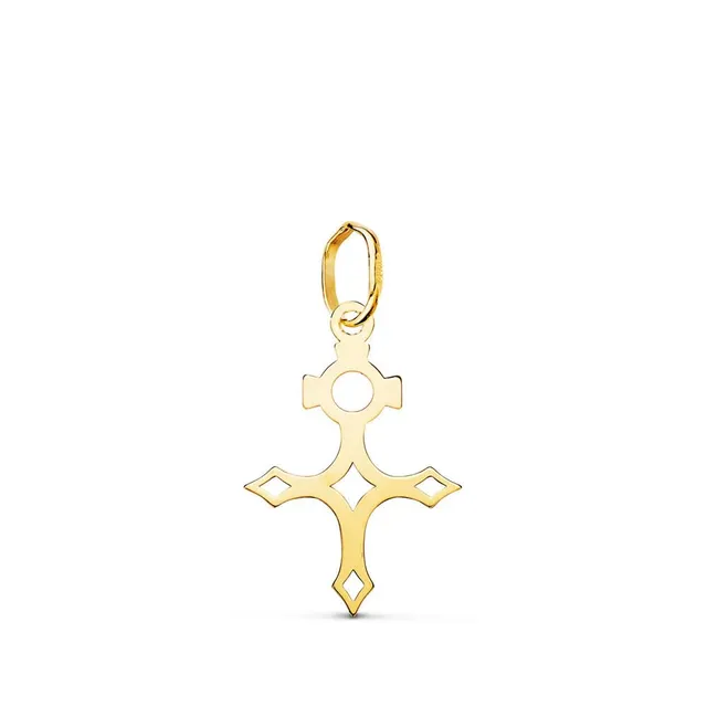 L'Atelier d'Azur Pendentif Croix du Sud Or 18K Petit + Chaîne
