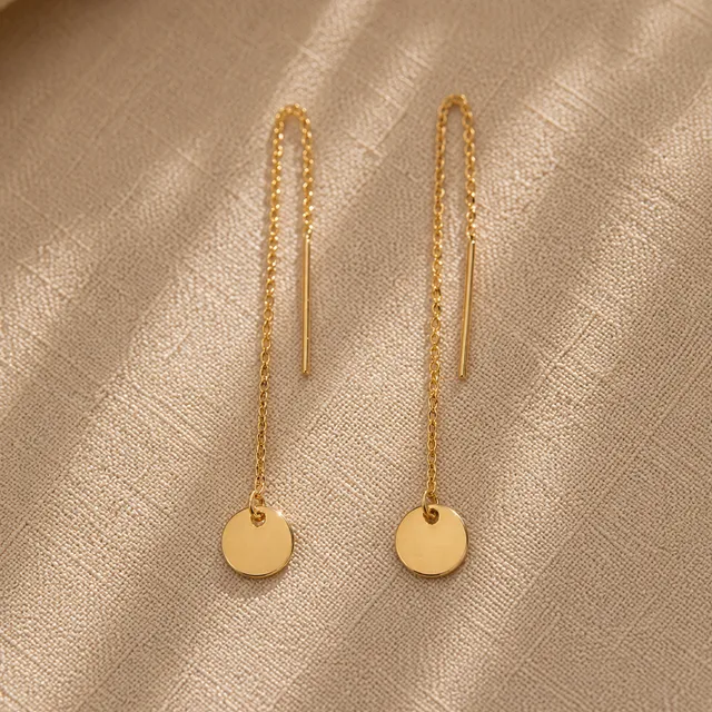 Ô PLUM Boucles Bella Donna boucles plaqué or 9 cm