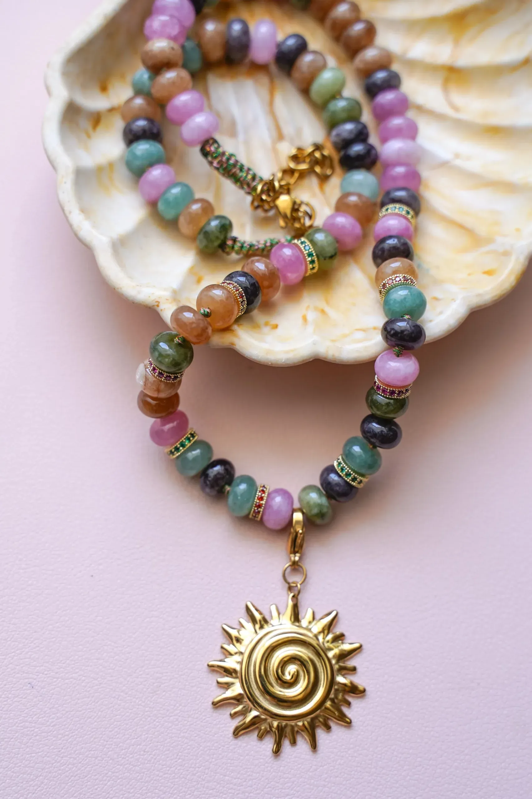 Pachanana Candy Collier acier inoxydable anti-allergique