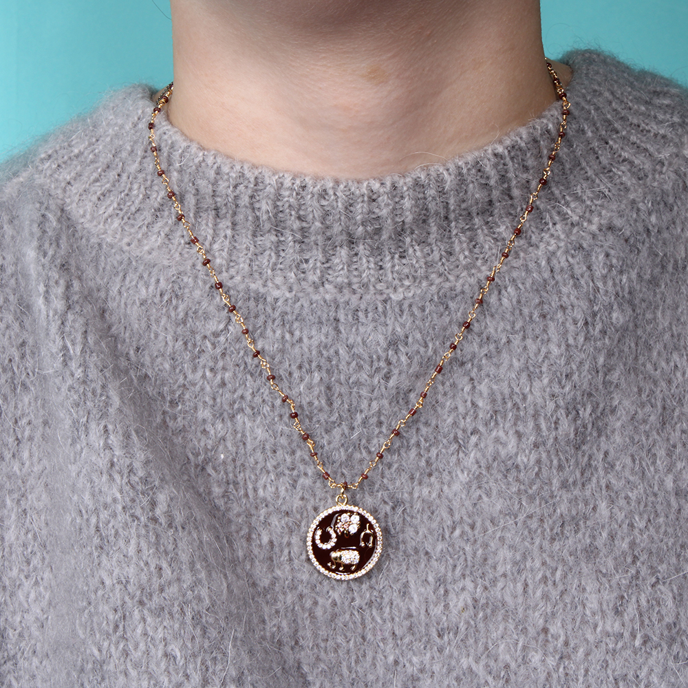 Hypnochic Lucky collier fantaisie porte-bonheur