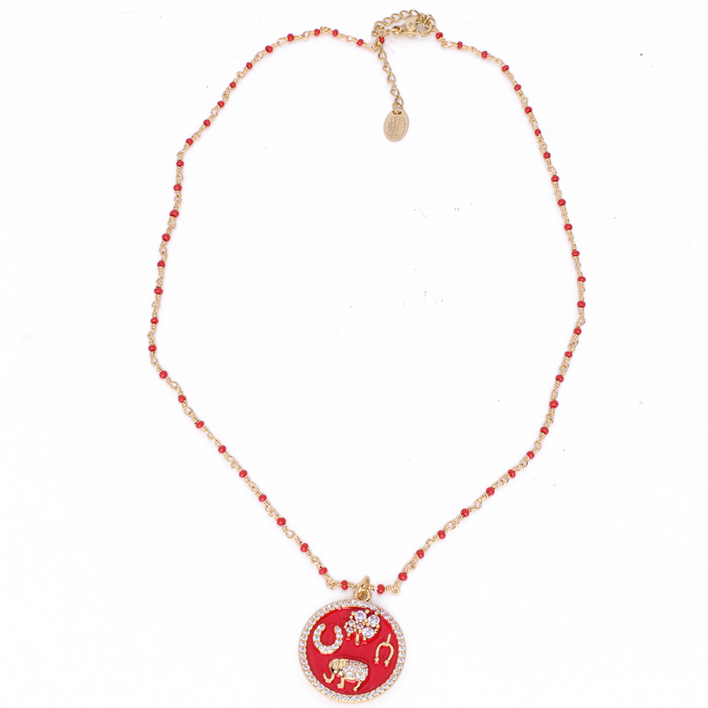 Hypnochic Lucky collier fantaisie porte-bonheur