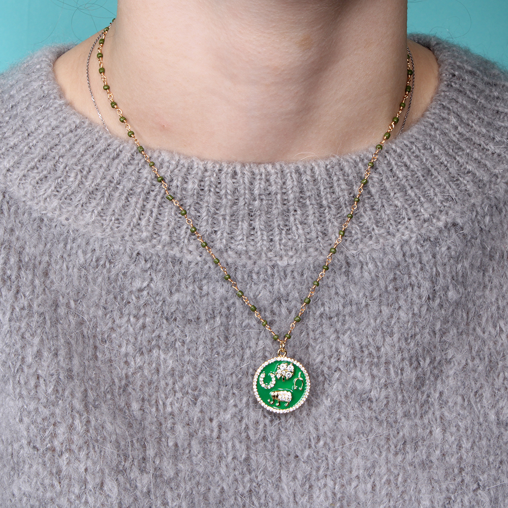 Hypnochic Lucky collier fantaisie porte-bonheur