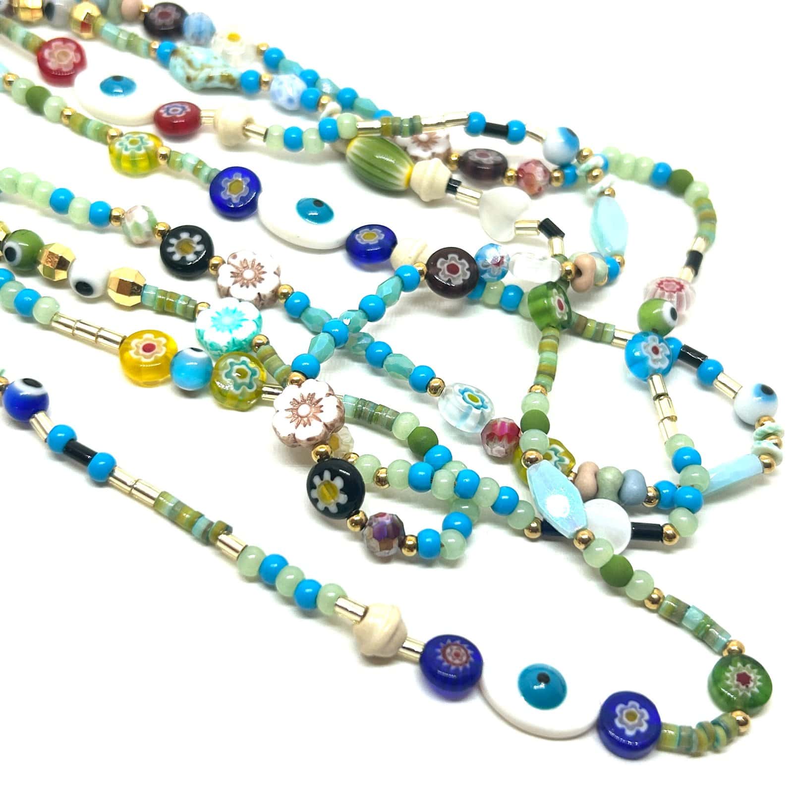 HYPNOCHIC Baia sautoir long perles Miyuki 2 m multicolore