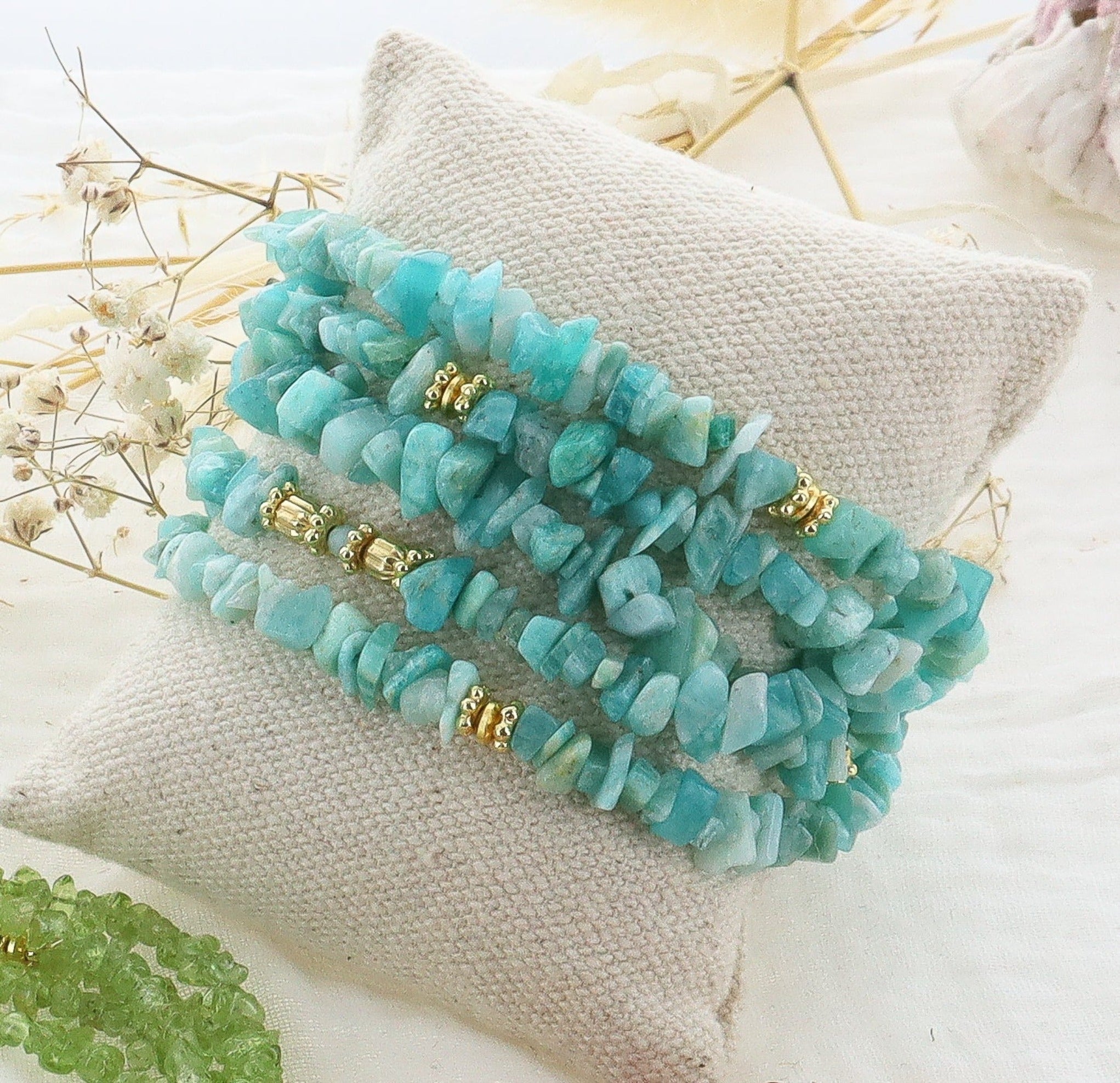 Leticia Ponti Lara 4 tours bracelet fire opale