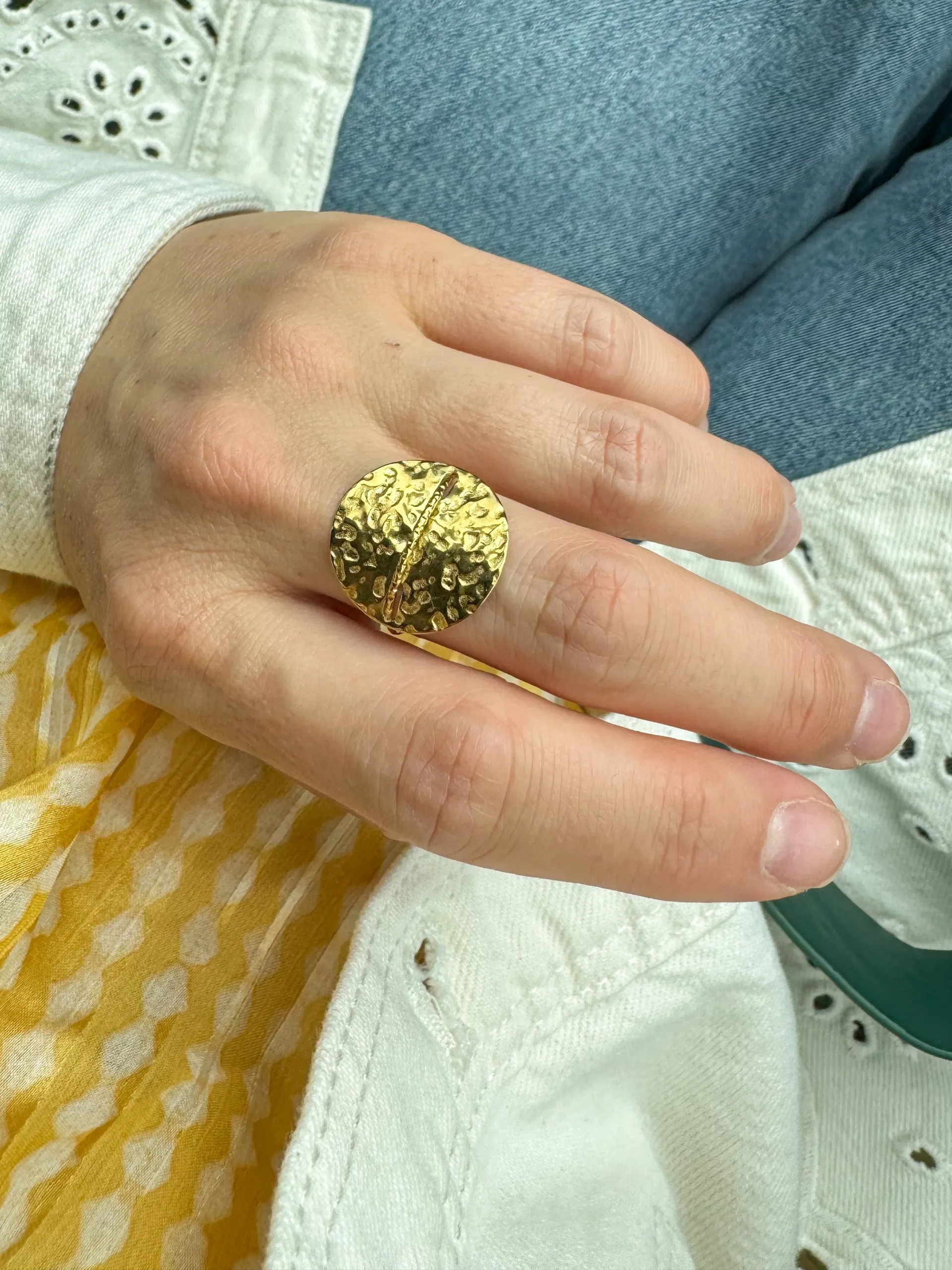 Pachanana bague acier inoxydable résistante à l'eau