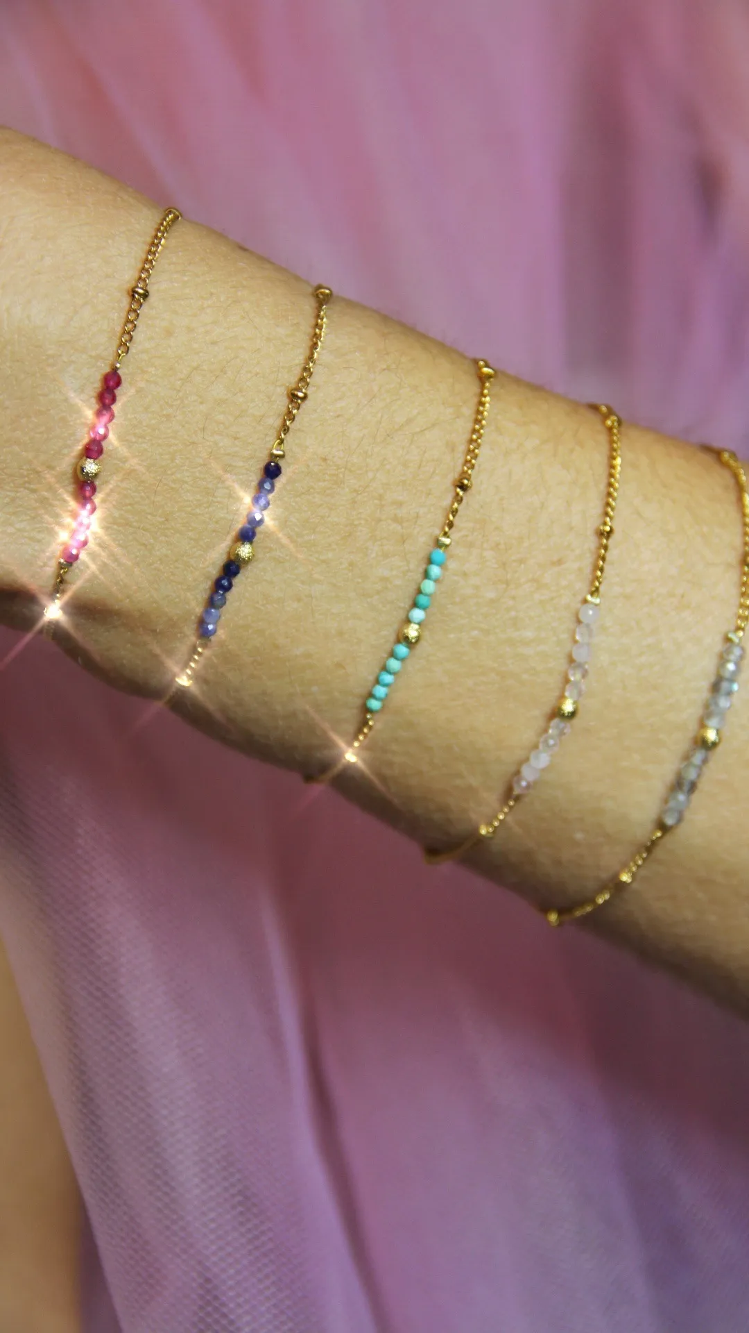 Pachanana Zodiac bracelet astro pierre signe femme
