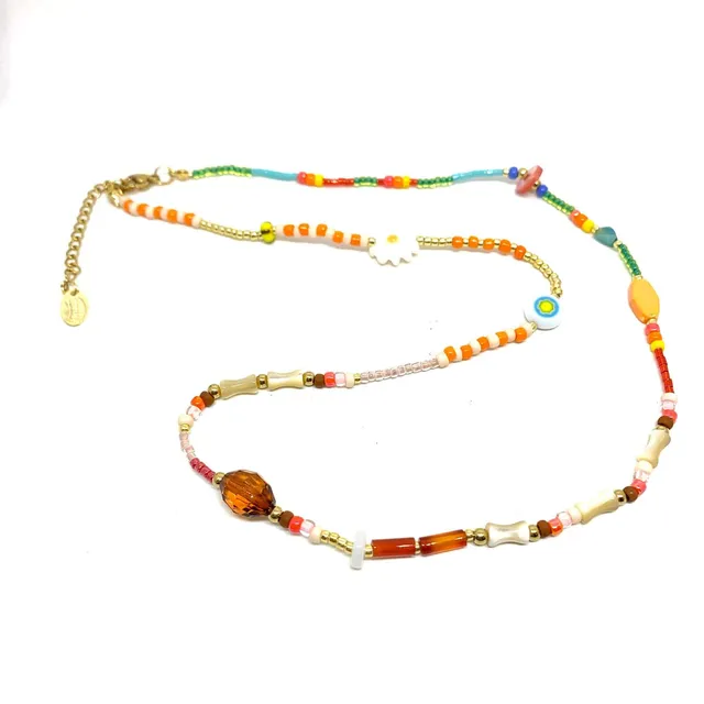 Hypnochic Summer collier perles Miyuki 40 cm