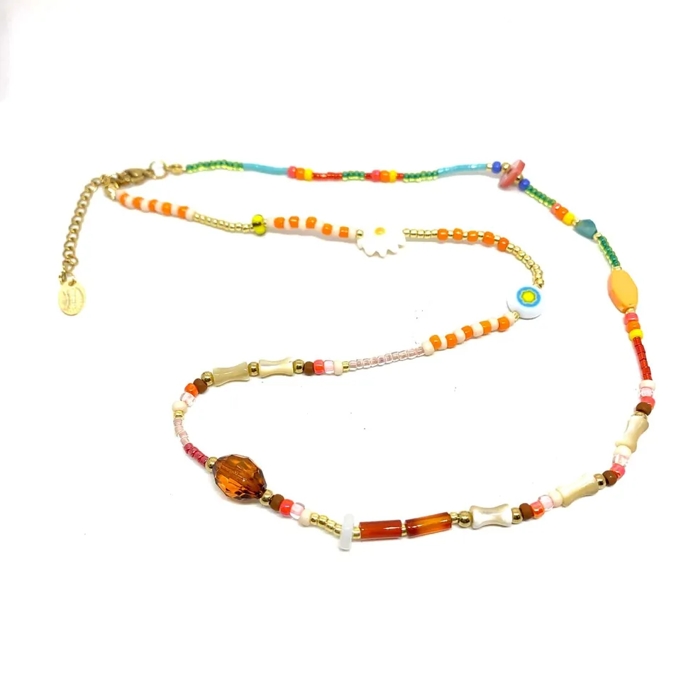 Hypnochic Summer collier perles Miyuki 40 cm
