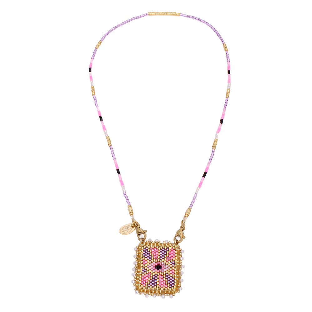 Hypnochic Eyes Miuyki collier perles yeux bleus