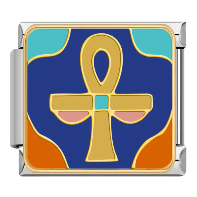 Les Ailes de Gloria Nos Wings Charm Egypt Ankh croix
