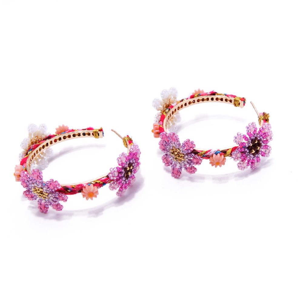 HYPNOCHIC Aloha M créoles fantaisie pour femme