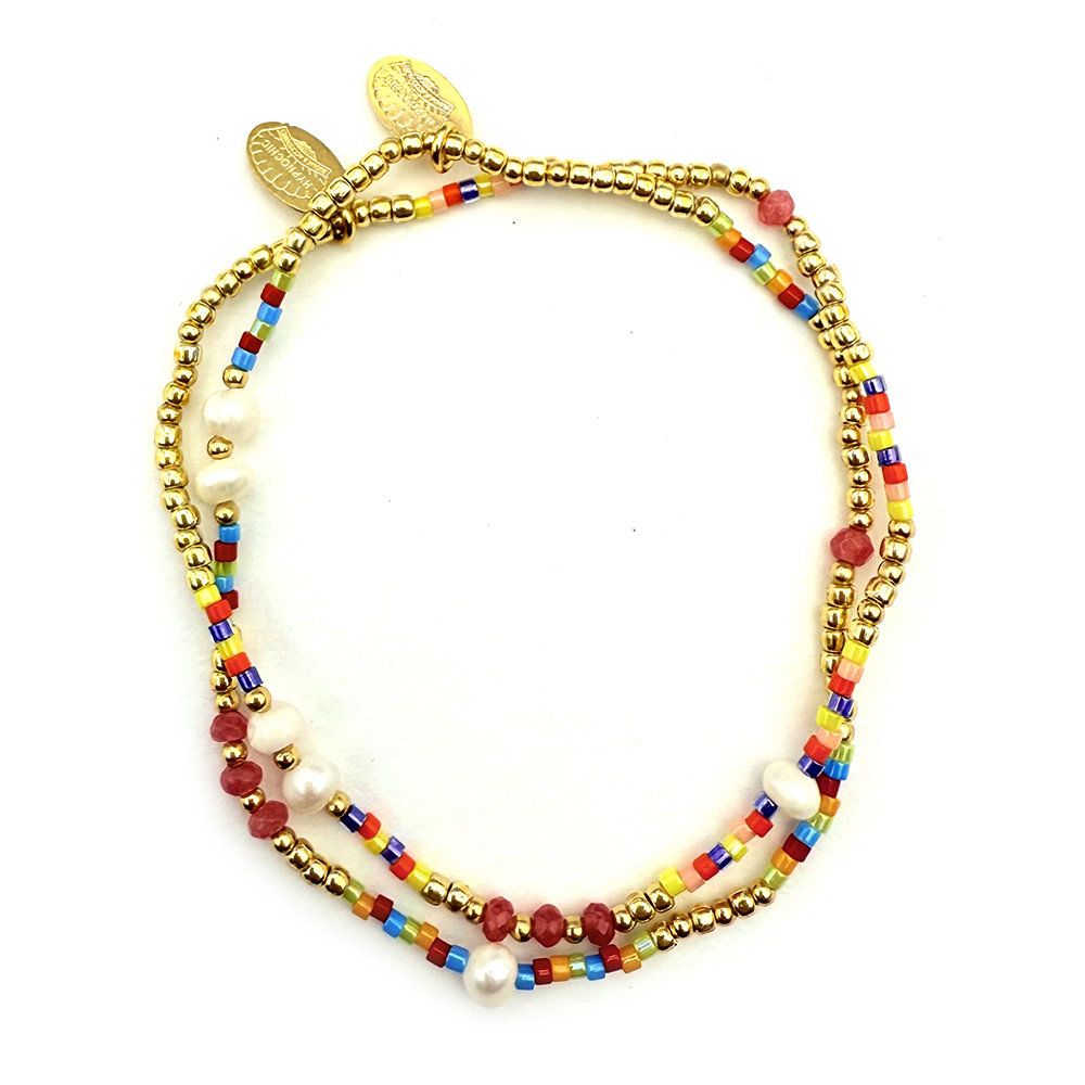 Hypnochic Mini Cult bracelet perles fines multicolore
