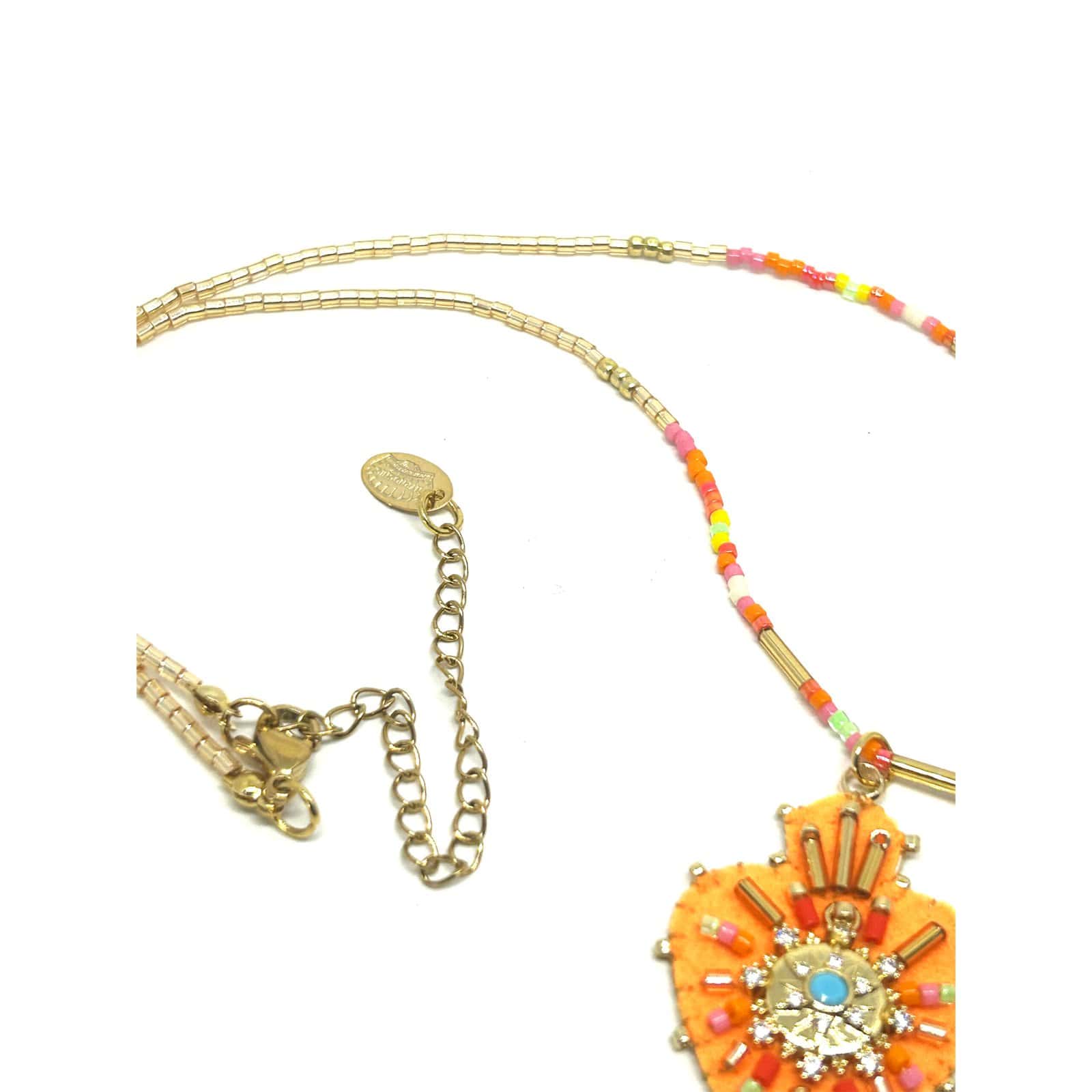 Hypnochic Julia collier pendentif ex-voto Miyuki