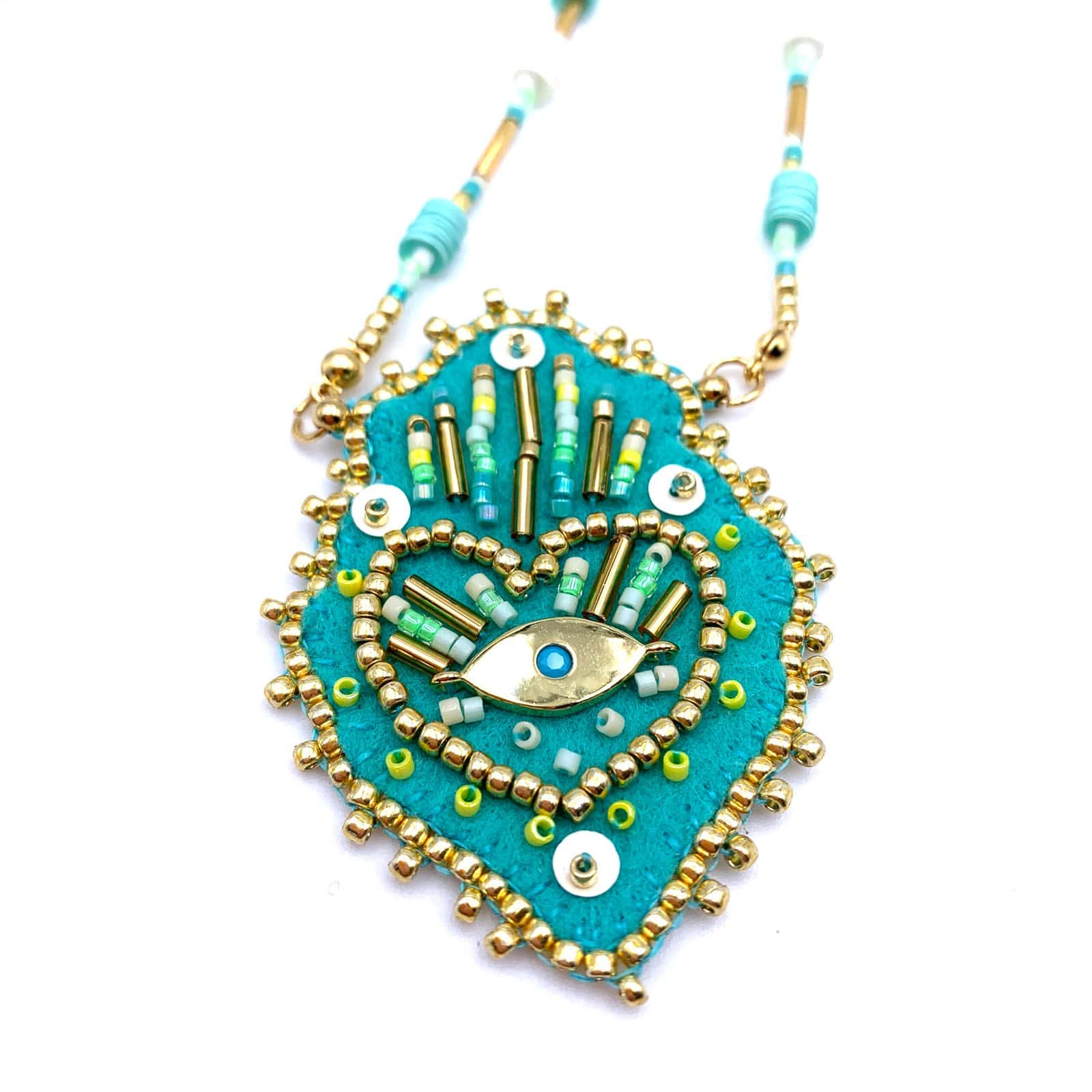 Hypnochic Marta collier ex voto perles Miyuki