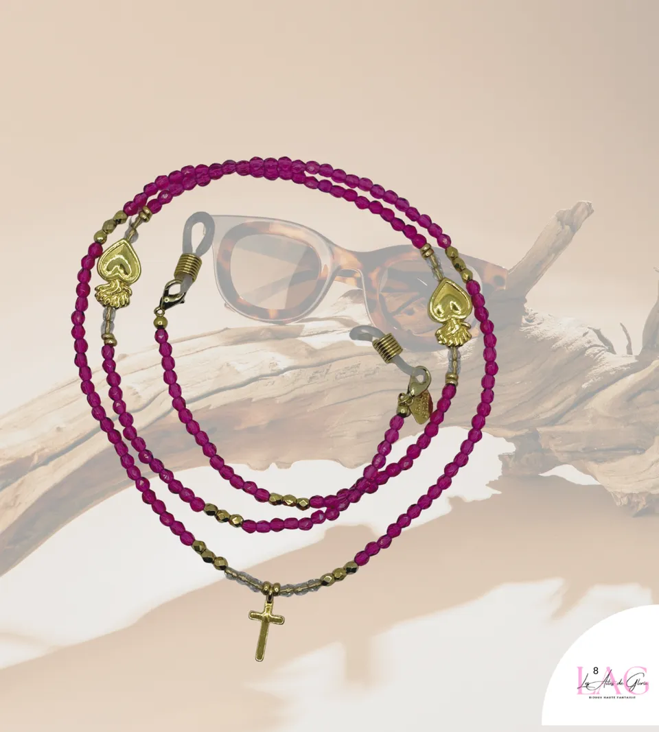 Les Ailes de Gloria Sacra chaîne de lunettes fantaisie