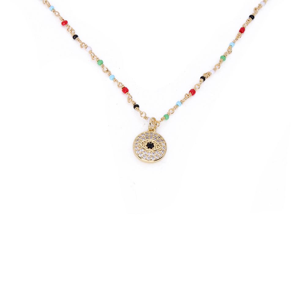 Hypnochic Colliers Eyes Collier Fantaisie Multicolore