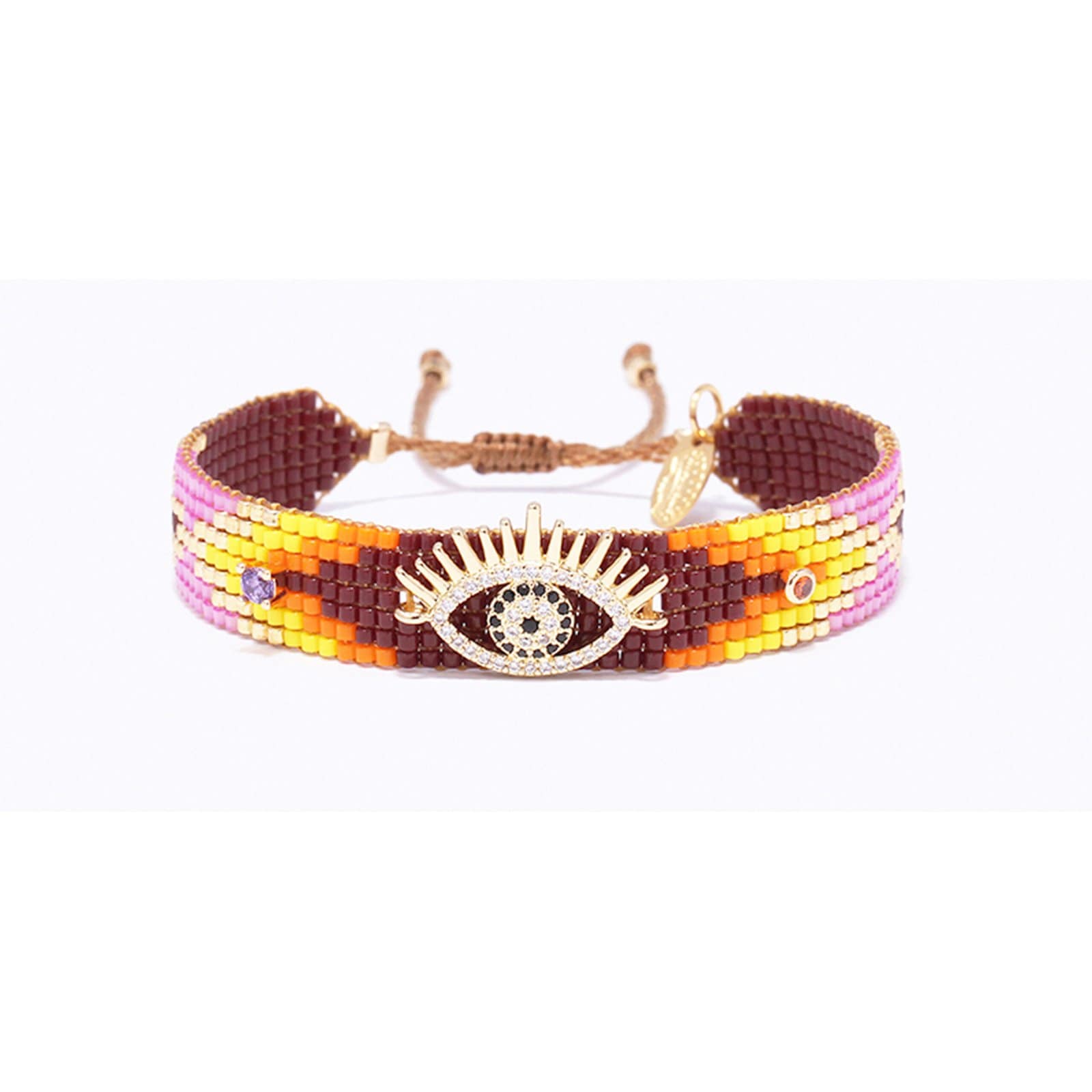 HYPNOCHIC Eyes Bracelet fantaisie Miyuki Symbole poignet