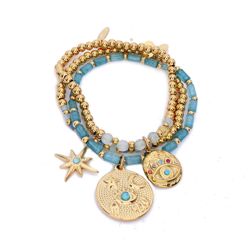 Hypnochic Yas bracelet charms fantaisie femme