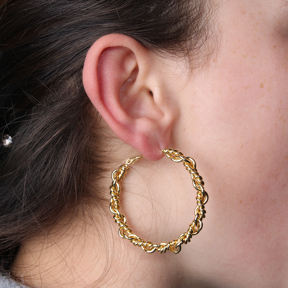HYPNOCHIC Boucles Créole Acier boucles oreilles inoxydable