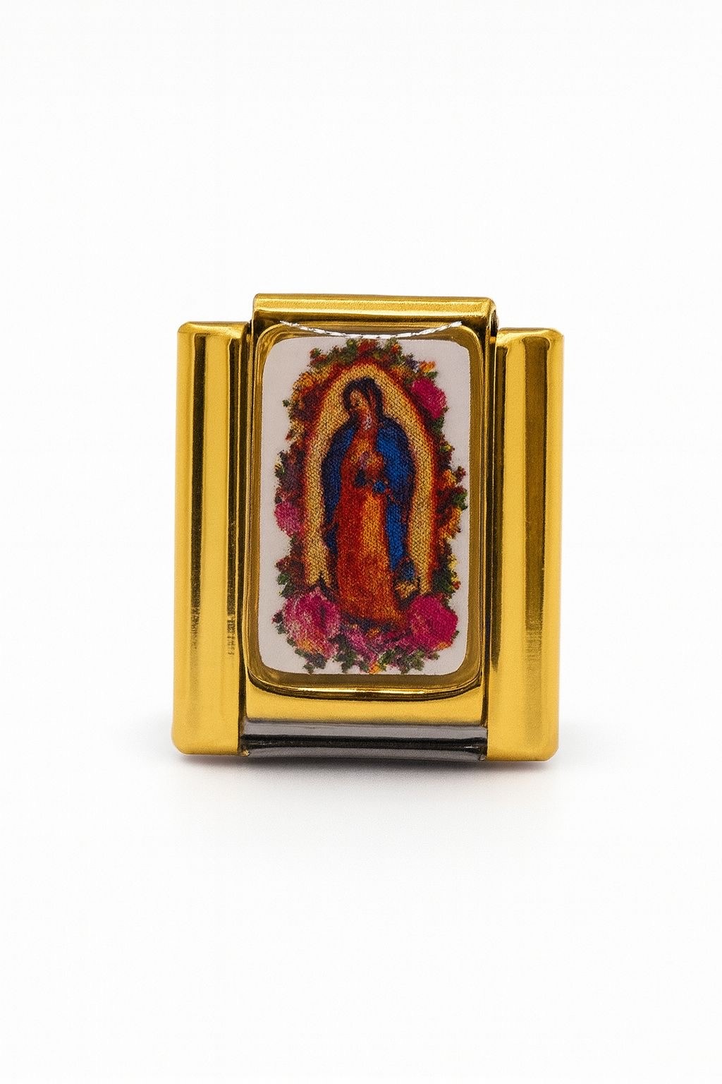 Les Ailes de Gloria Wings Lettre Engrave Gold charm