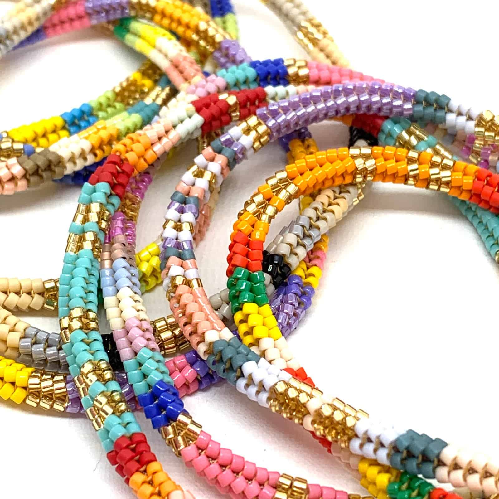 Hypnochic Snake Medium bracelet perles multicolore