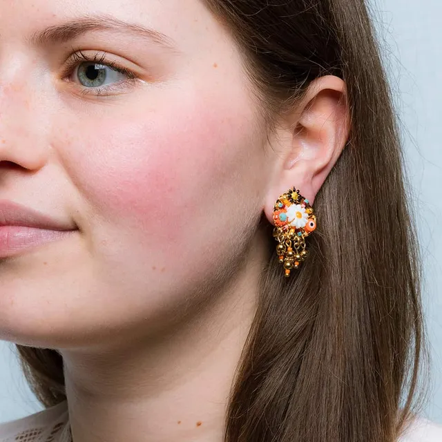 HYPNOCHIC Baby Flora boucle d’oreille 3 cm Miyuki