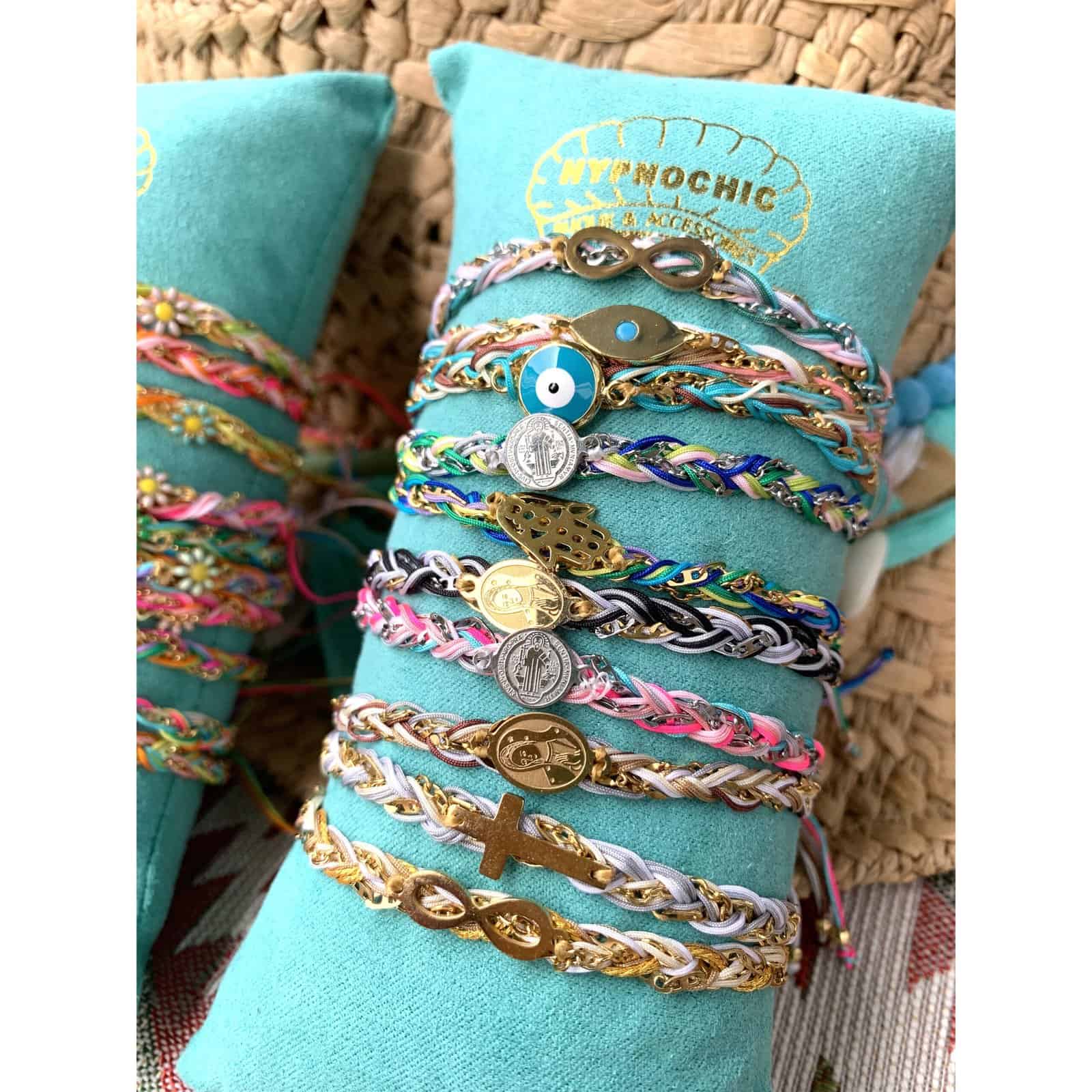 Hypnochic Izia bracelet fantaisie cordons ajustable