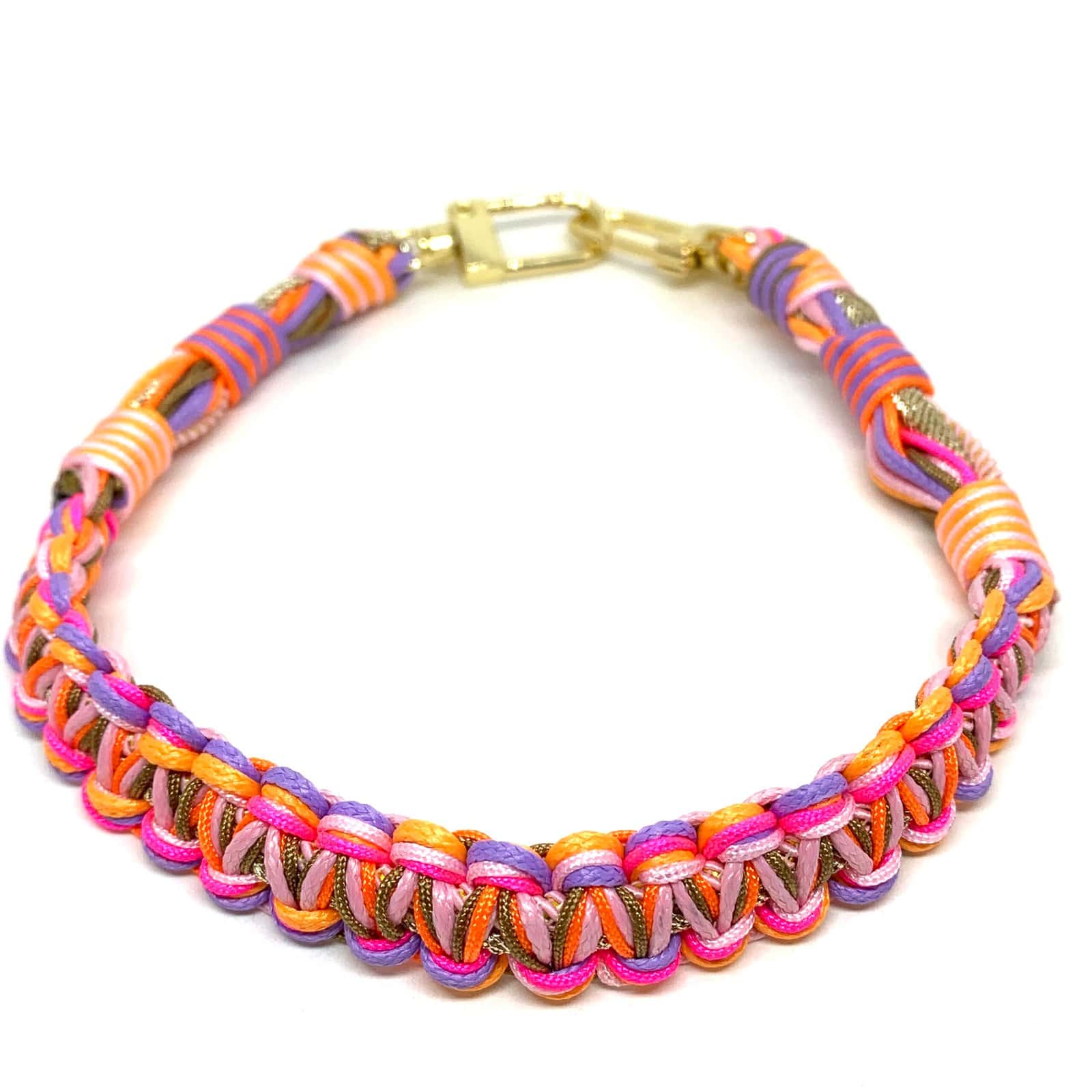 Hypnochic Gais cordon de téléphone rose fluo 32 cm