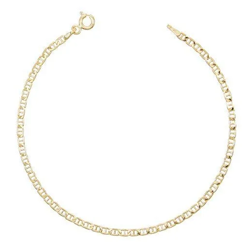 L'Atelier d'Azur Bracelet Maille Marine Or Jaune Femme