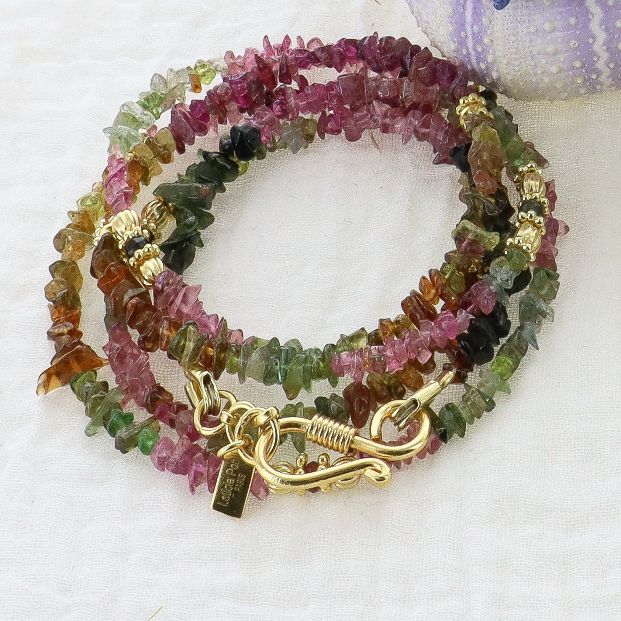 Leticia Ponti Lara 4 tours bracelet fire opale