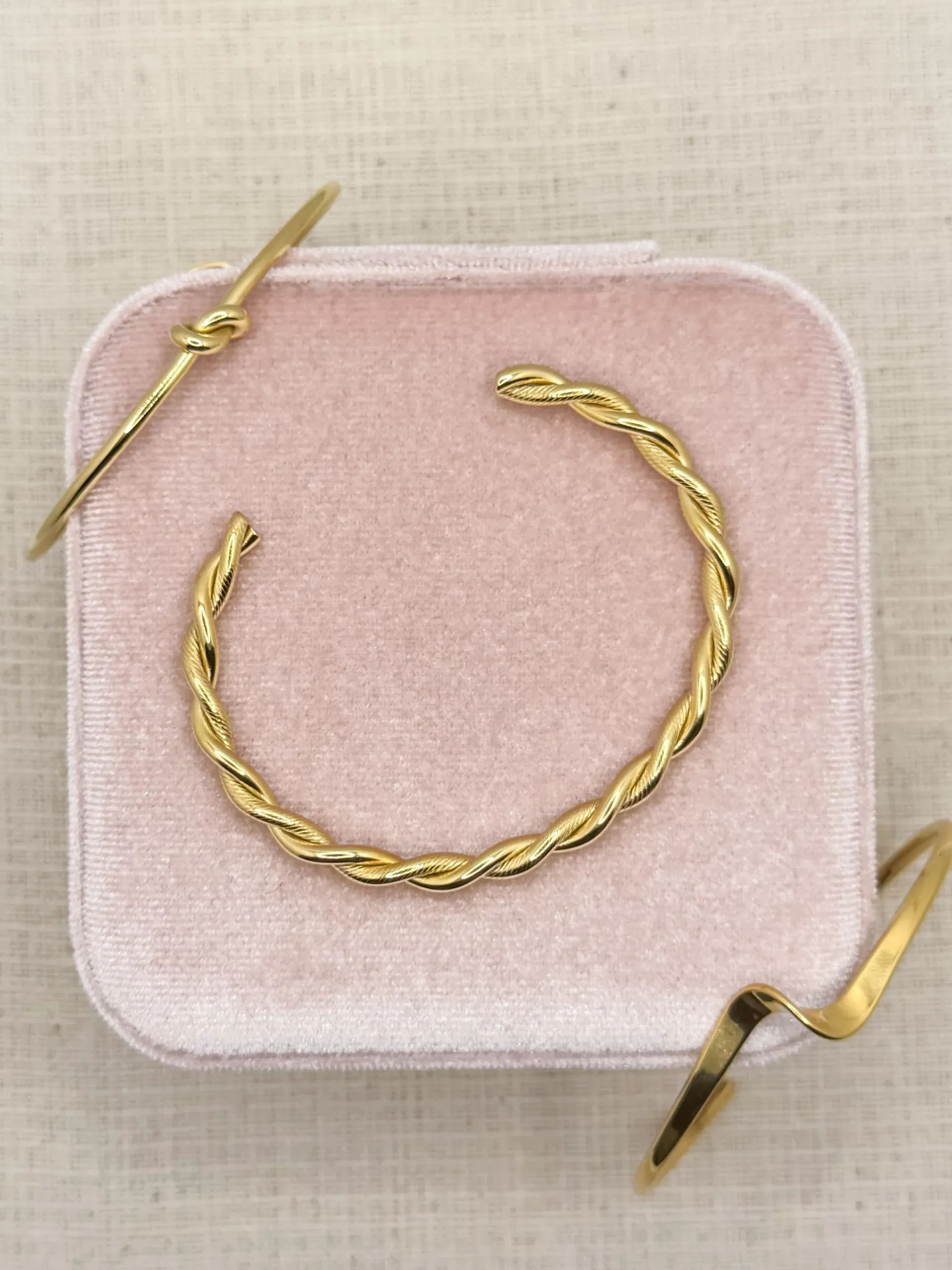 Pachanana Joncs bracelet jonc acier inoxydable femme