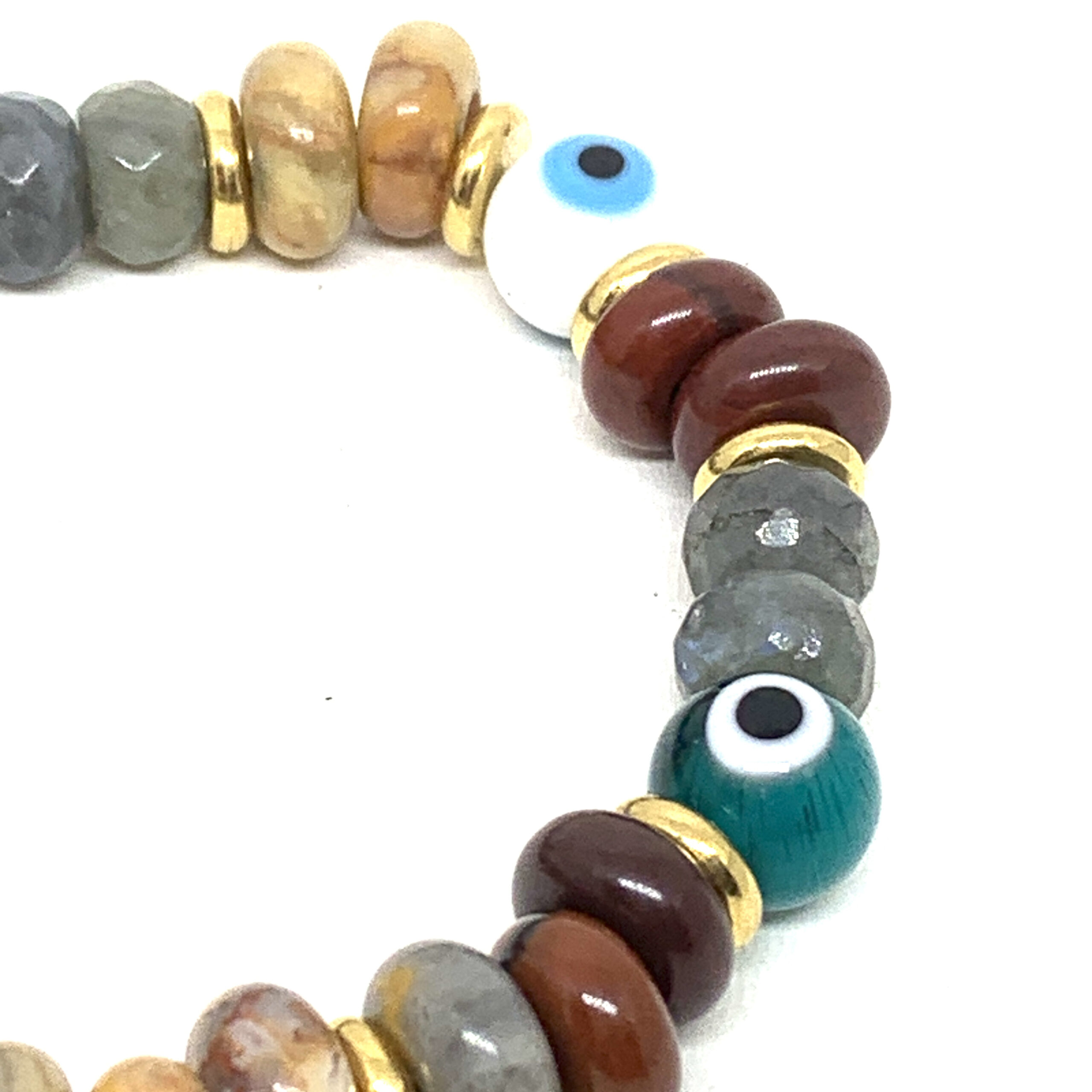 Hypnochic Nila Bracelet Pierre Naturelle Œil Nazar