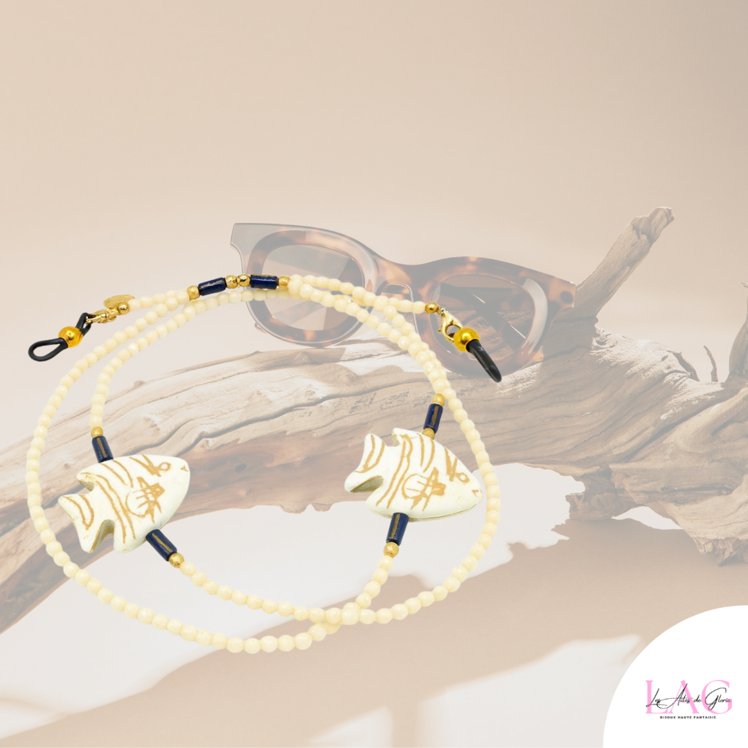 Les Ailes de Gloria Fish Tropical chaîne de lunettes poisson