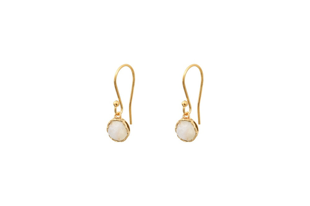 Leticia Ponti Adèle boucles calcédoine aqua