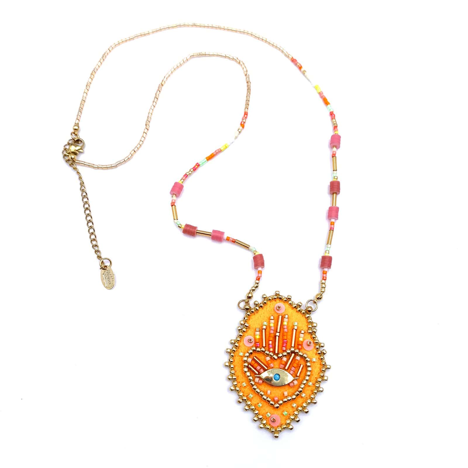 Hypnochic Marta collier ex voto perles Miyuki