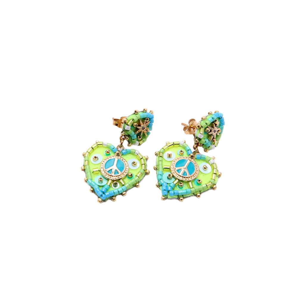 Hypnochic Peace boucle d'oreille fantaisie à offrir