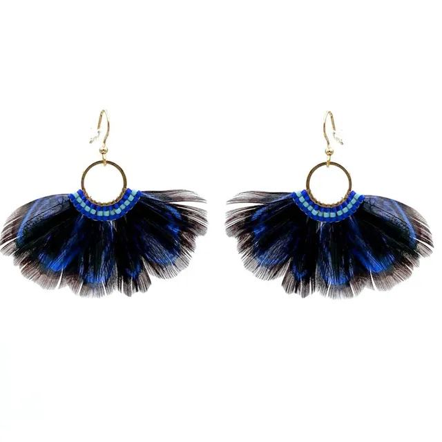 HYPNOCHIC INU boucles d'oreilles clip dorées nacre rose 30mm