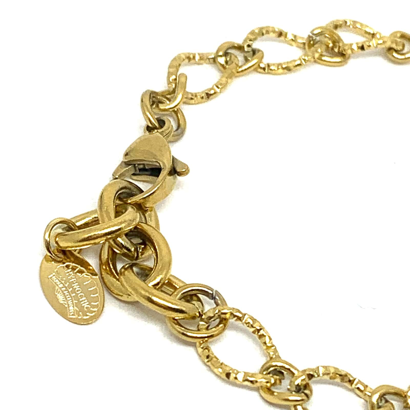 HYPNOCHIC Mira Olga bracelet maillon doré acier inoxydable