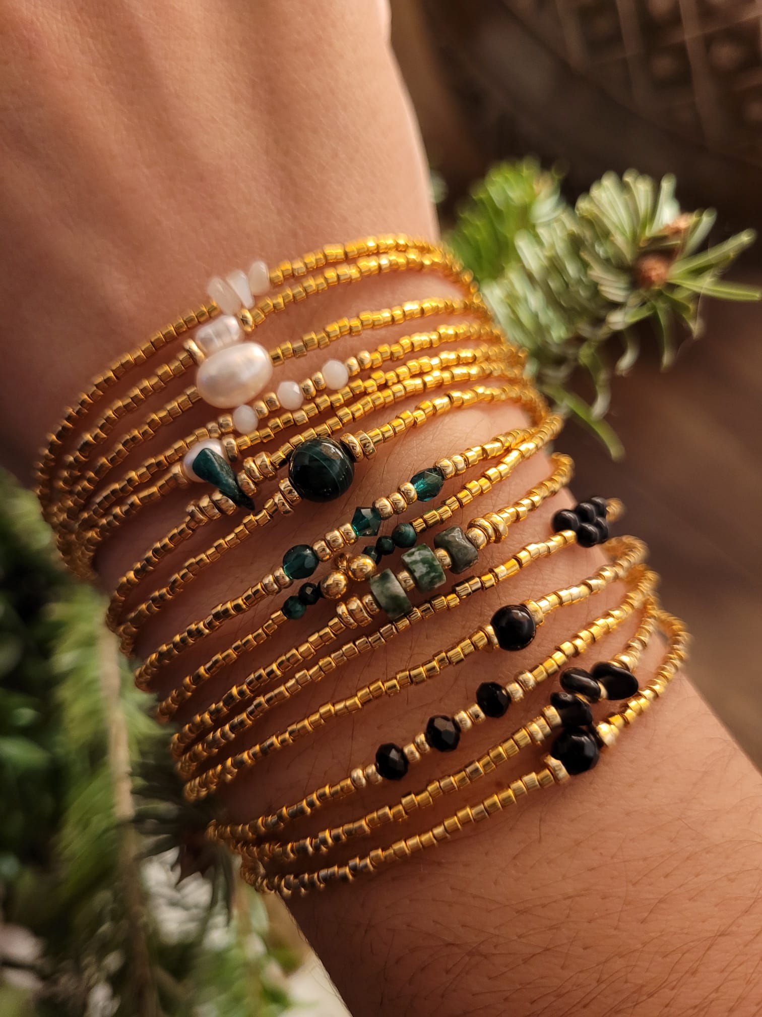 Les Ailes de Gloria Précieuses bracelet manchette large femme