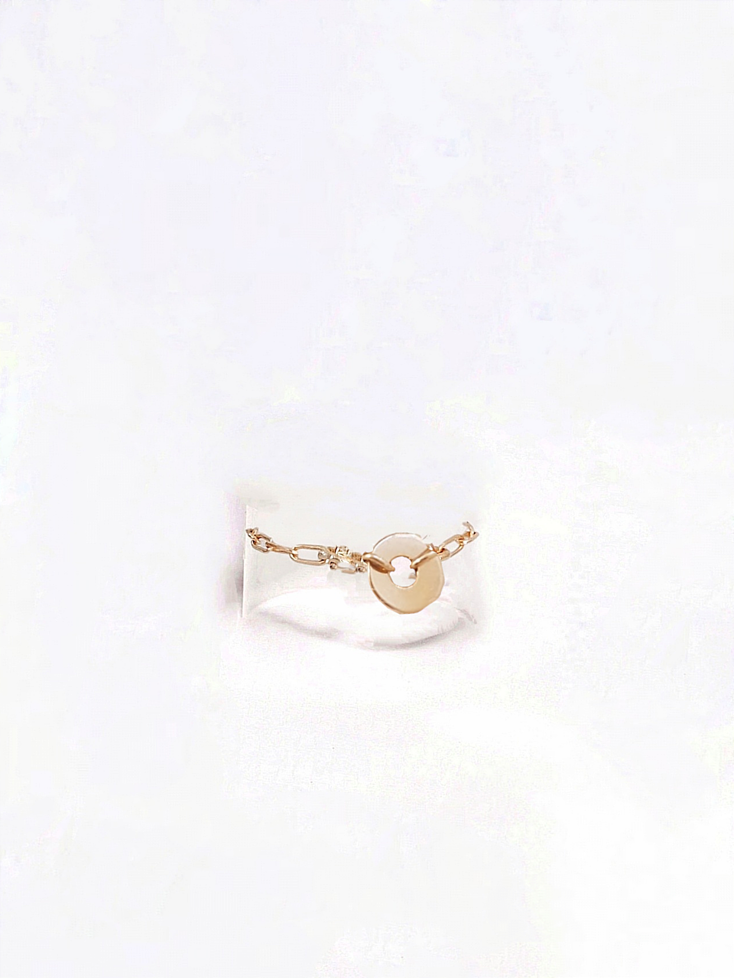 Ô PLUM Bagues Lalia bague plaqué or taille 52 anneau