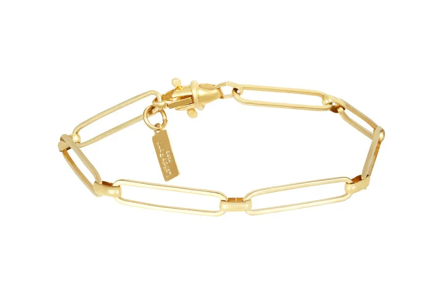 Leticia Ponti Adelaida bracelet plaqué or 24 carats