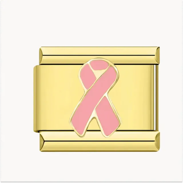 Les Ailes de Gloria Wings Octobre Rose charm rose femme