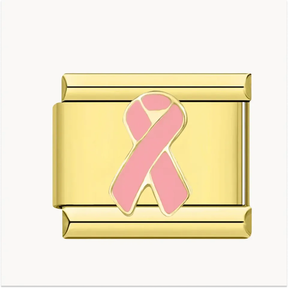 Les Ailes de Gloria Wings Octobre Rose charm rose femme