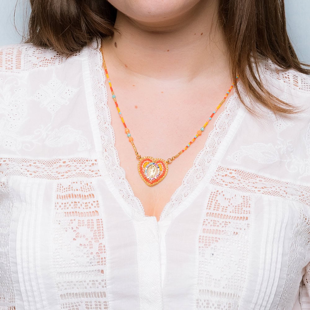 Hypnochic Colliers Lisa Collier Pendentif Ex Voto 40 cm
