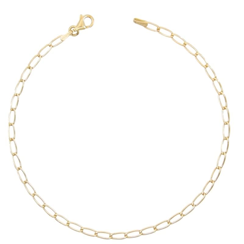 L'Atelier d'Azur Bracelet Maille Cheval Or Jaune Homme Véritable