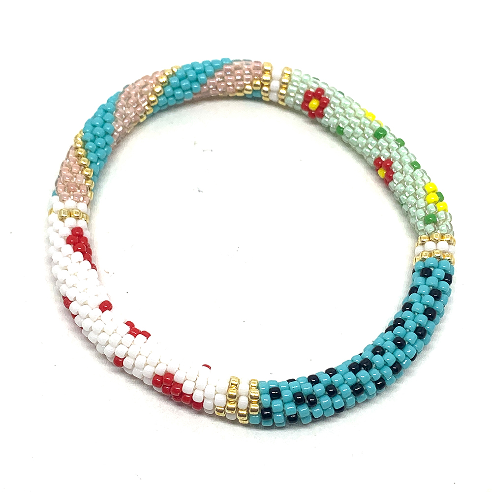 Hypnochic Donuts Wax bracelet perles Miyuki tissé main