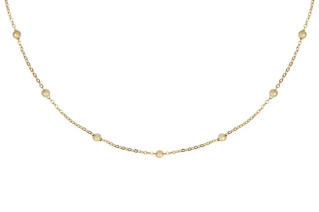 Leticia Ponti Sofia choker ras de cou plaqué or